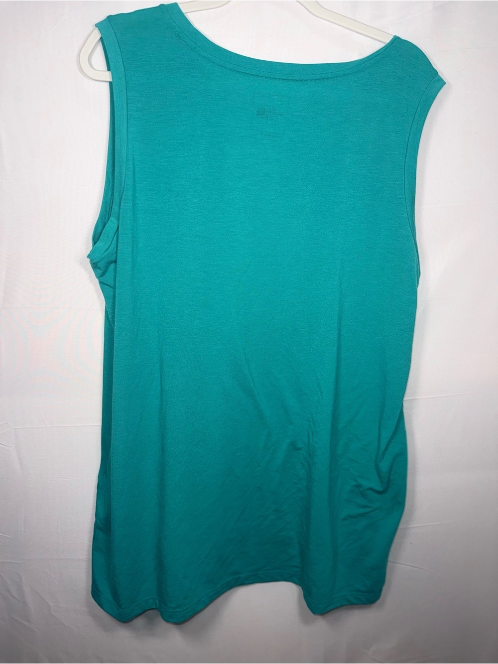 The North Face Women’s Logo Sleeveless Tank Top - Teal Size XXL - Picture 4 of 12